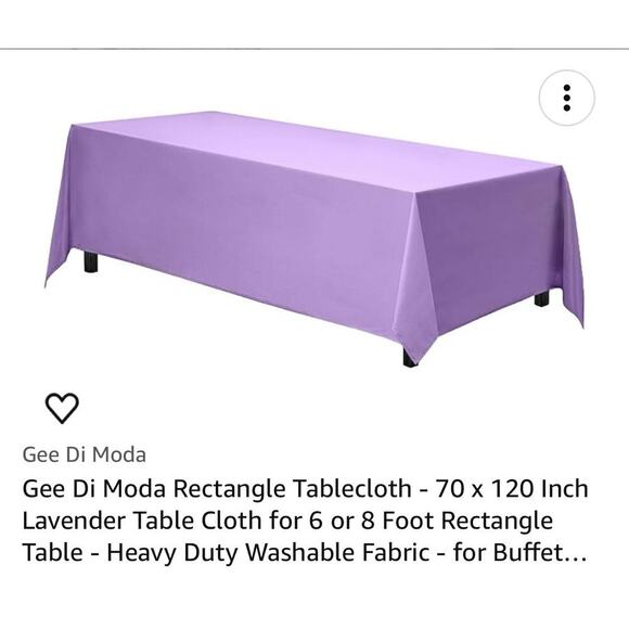 Purple Party Decor table cloths x2 and faux flowers 3 boxes